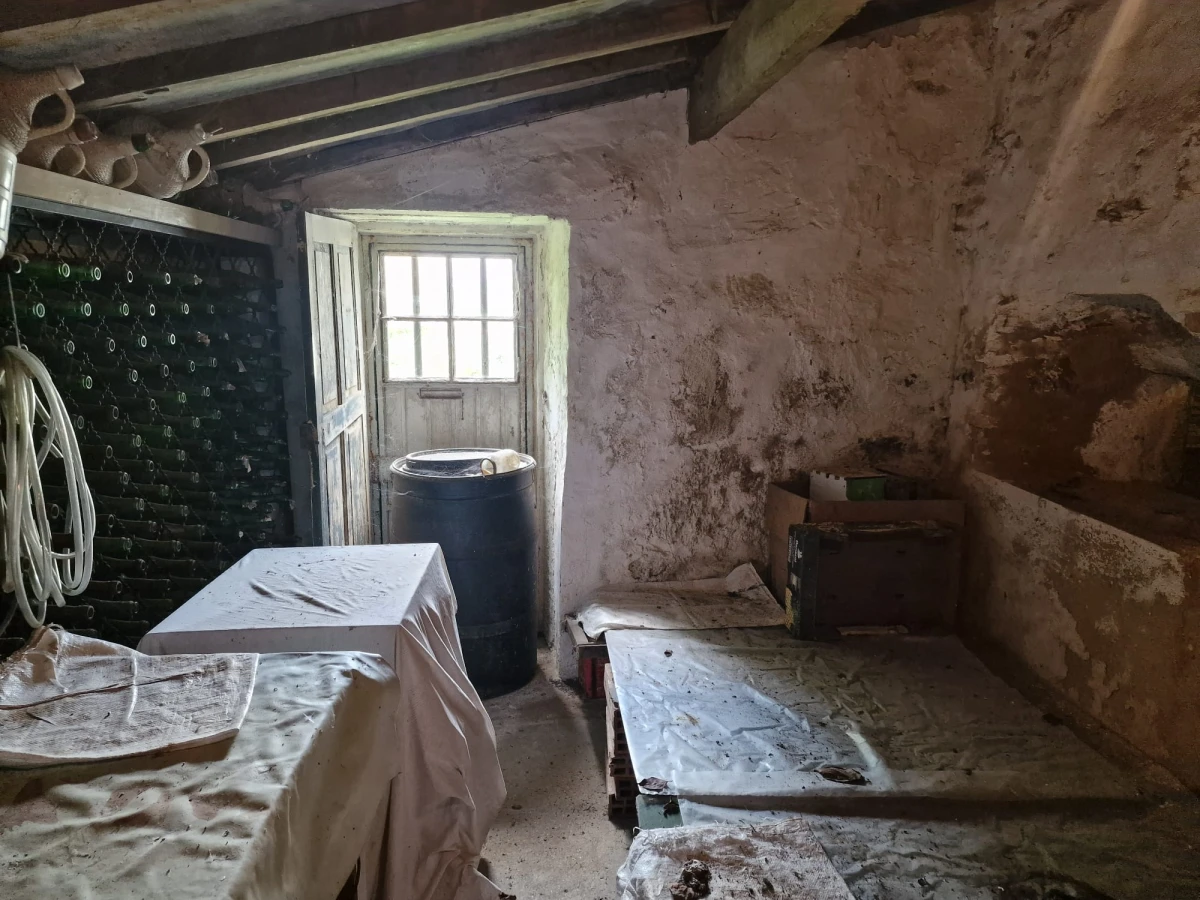 GR Negócios Imobiliários - moradia para reconstruçao Casa isolada, térrea em pedra cuja área de implantação é de 96m2, para reconstrução; inserida em terreno com 560m2; central mas zona muito pacata e sossegada; ótimos acessos.